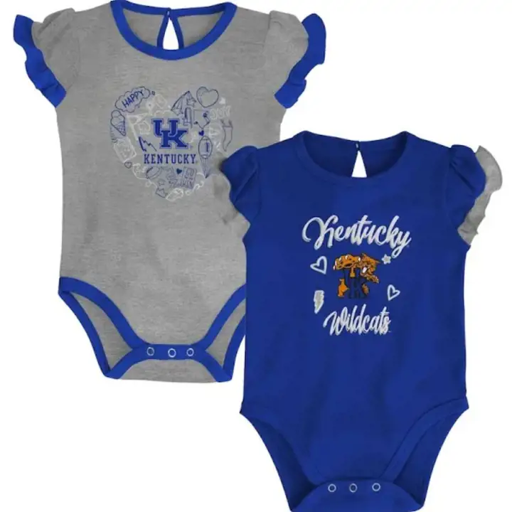 Kentucky Wildcats NCAA NB Girls Creeper 2 pièces « Too Much Love » 22