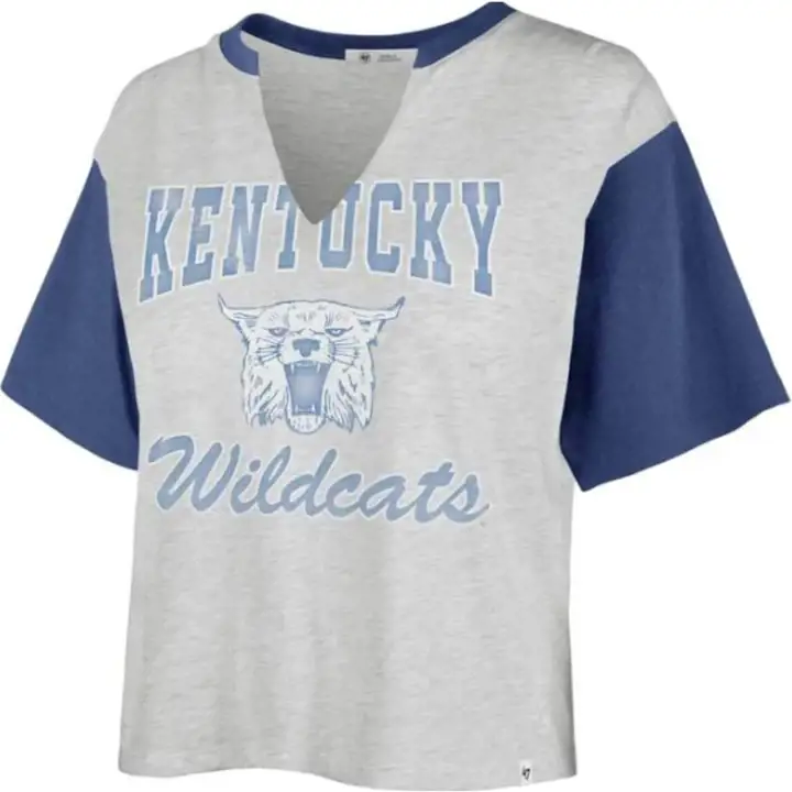 T-shirt court NCAA Kentucky Wildcats Dolly 22 GRIS