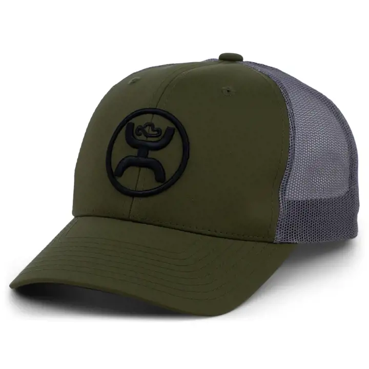 HOOey O Classic Trucker olv/gris