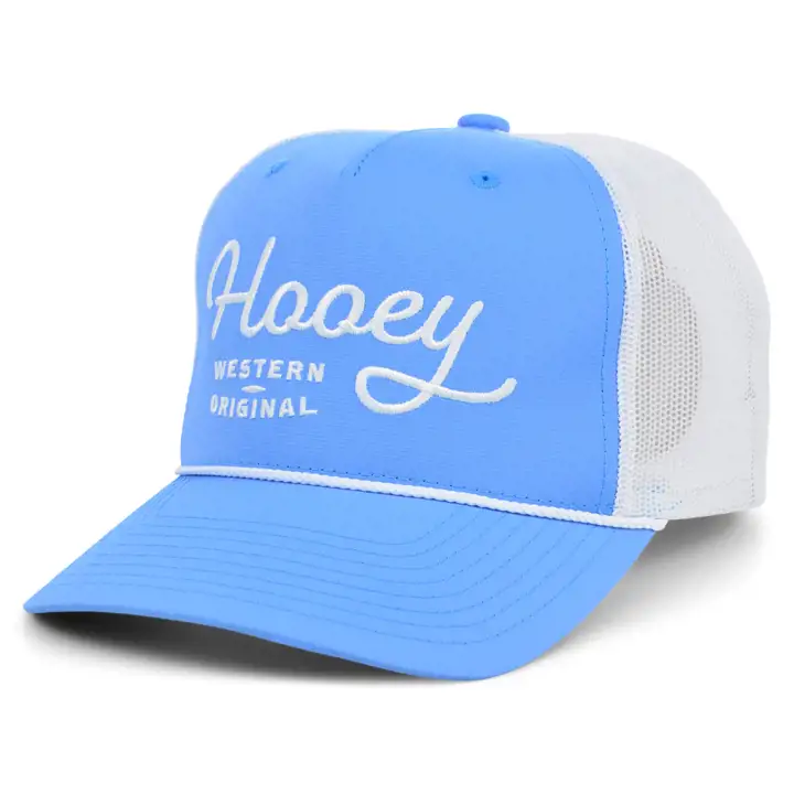 Casquette trucker HOOey OG Script bleu/blanc