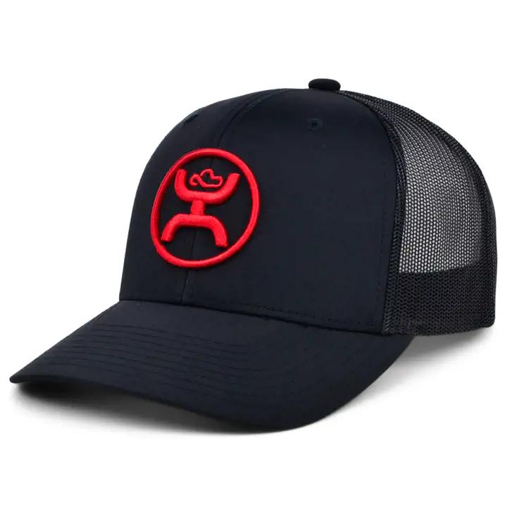 HOOey O Classic Trucker noir/rouge