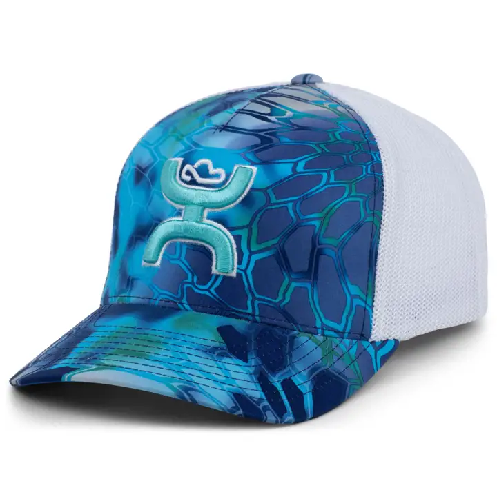 HOOey BASS TRUCKER bleu/blanc