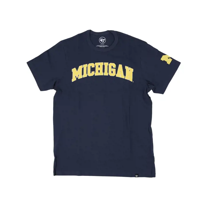 T-shirt Franklin Fieldhouse NCAA Michigan Wolverines BLEU MARINE