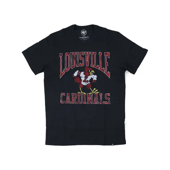 T-shirt Louisville Cardinals NCAA Big Ups Franklin 22 NOIR