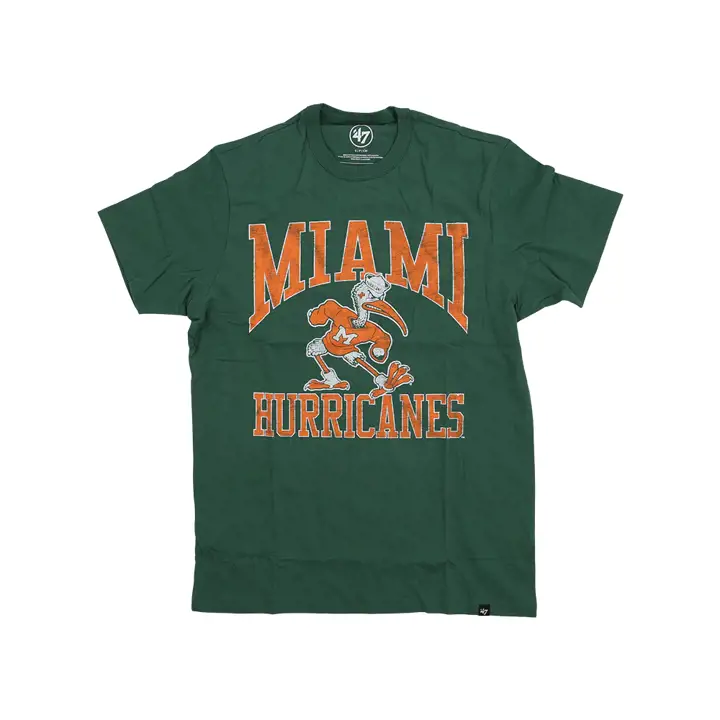 T-Shirt Miami Hurricanes NCAA Big Ups Franklin 22 GRN