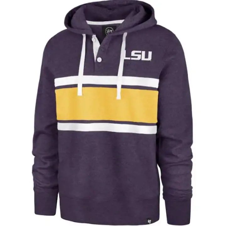 L.S.U. NCAA Ligne Out sweat à capuche 22 PUR