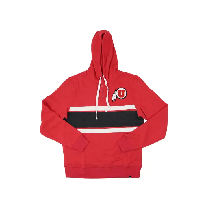 Utah Utes NCAA Capuche Ligne Extérieure 22 ROUGE