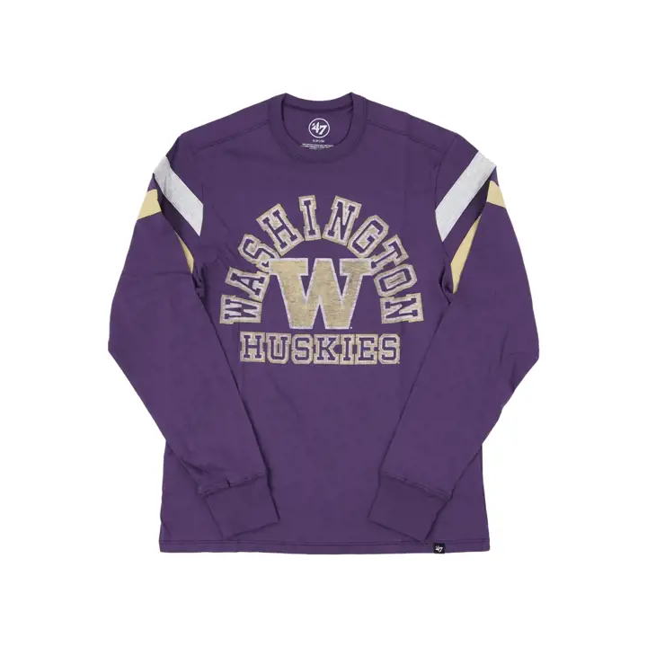 T-shirt à manches longues NCAA Irving Washington Huskies 22
