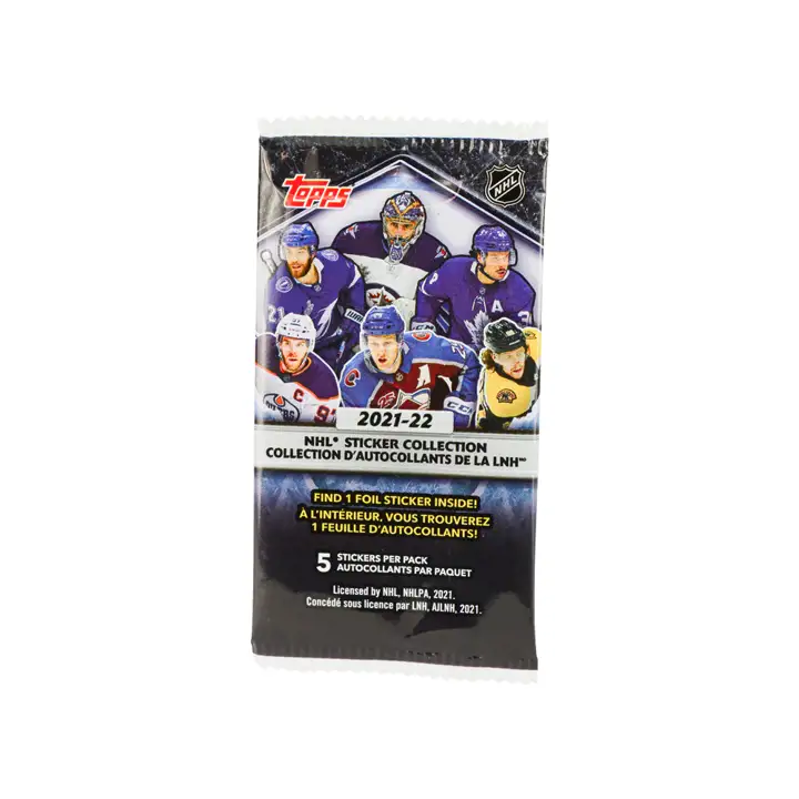 Collection d'autocollants LNH 2021-2022