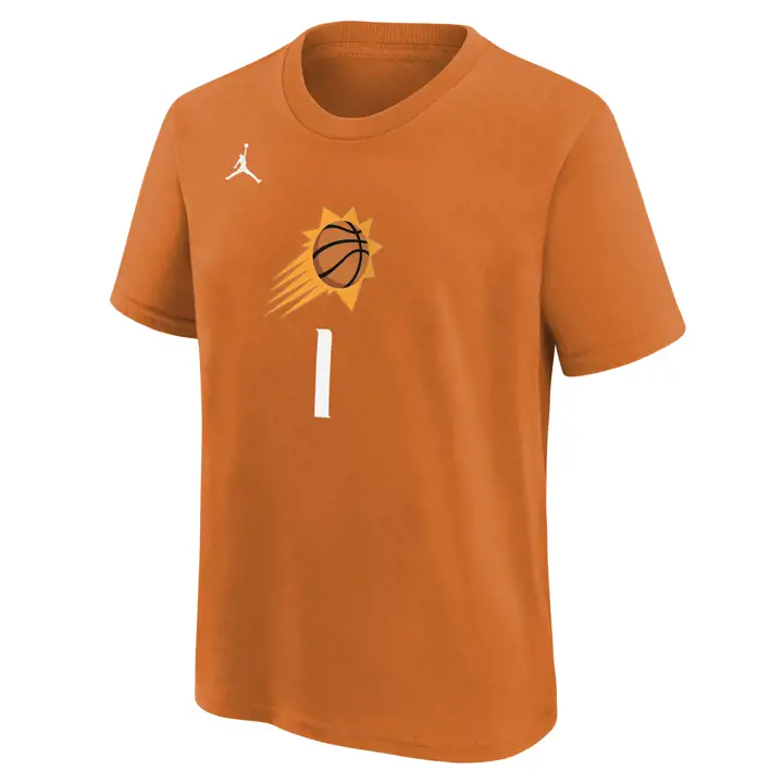 SUNS NBA Youth Jordan Statement N&N Tee Devin Booker ORG
