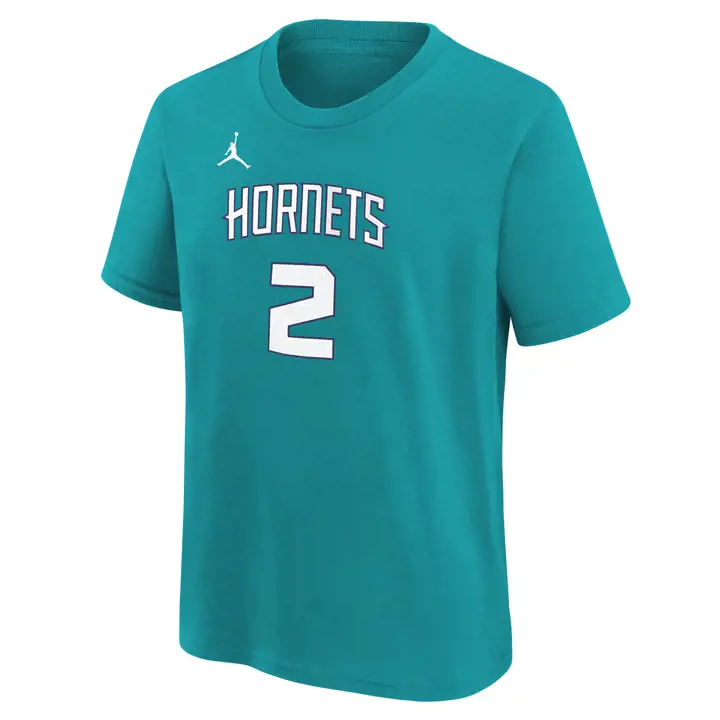 C HORNETS T-shirt Enfant Icône N&N LaMelo Ball SARCEAU