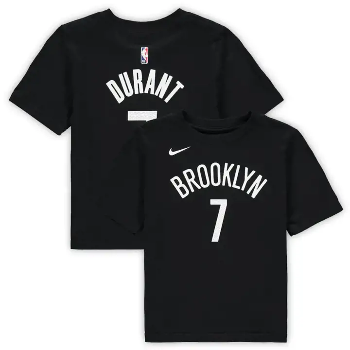 T-shirt Réplique Enfant NBA Nets N&N Kevin Durant NOIR
