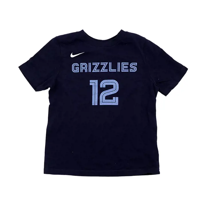 T-shirt GRIZZLIES NBA Enfant Réplique N&N Ja Morant BLEU MARINE
