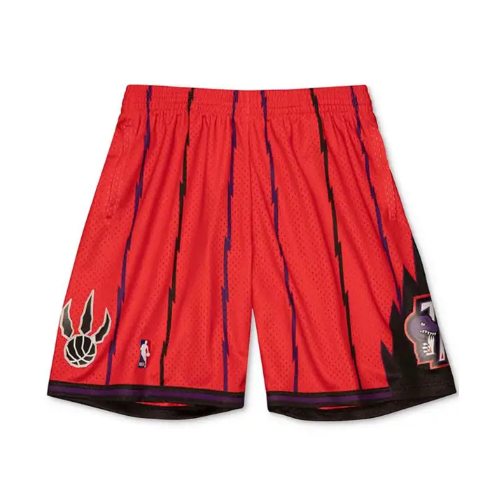 Shorts rouges jeunesse NBA Reload Collection des Raptors de Toronto