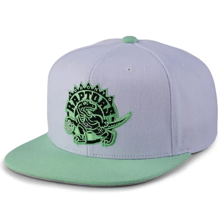 Casquette Toronto Raptors NBA Mint Wrapper Snapback wht/lgrn/silv HWC