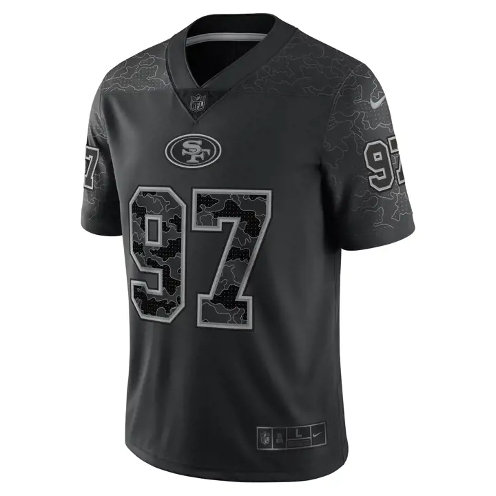 SAN FRANCISCO 49ERS Maillot Réfléchissant NFL Édition Limitée Nick Bosa
