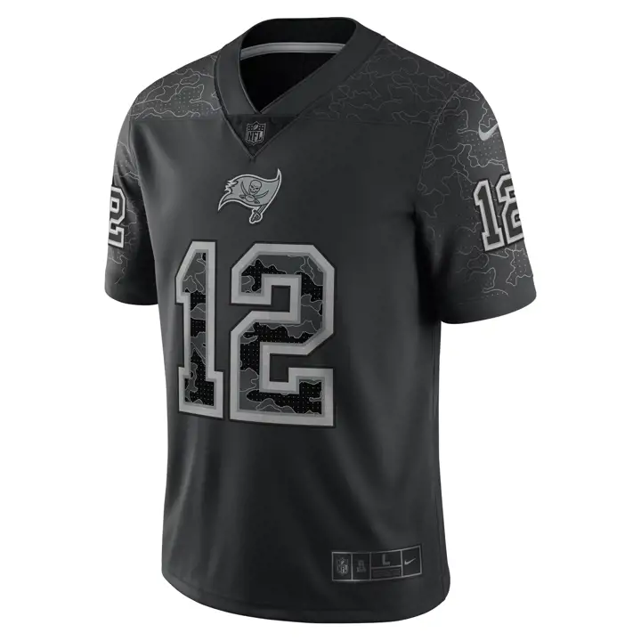 Maillot NFL réfléchissant en édition limitée des Tampa Bay Buccaneers - Tom Brady
