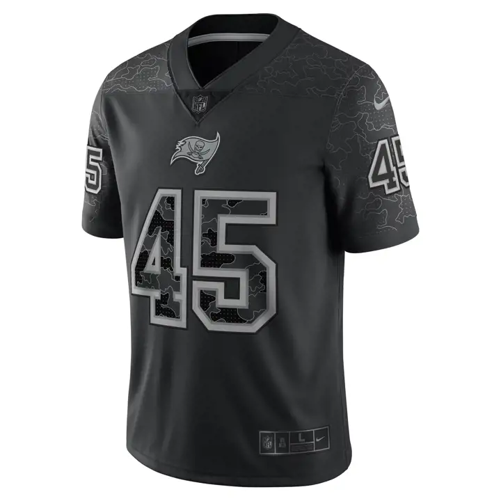 Maillot NFL réfléchissant Devin White des Buccaneers de Tampa Bay - Édition limitée