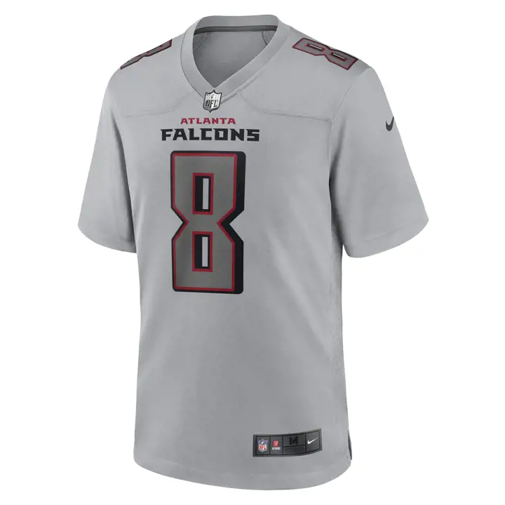 Maillot de Match Ambiance NFL ATLANTA FALCONS Kyle Pitts gris
