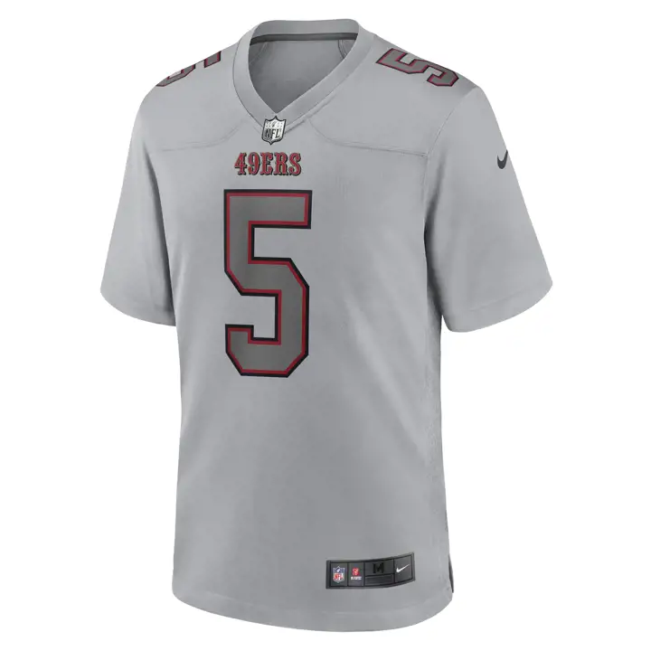 SAN FRANCISCO 49ERS NFL Maillot de match atmosphère Trey Lance gr