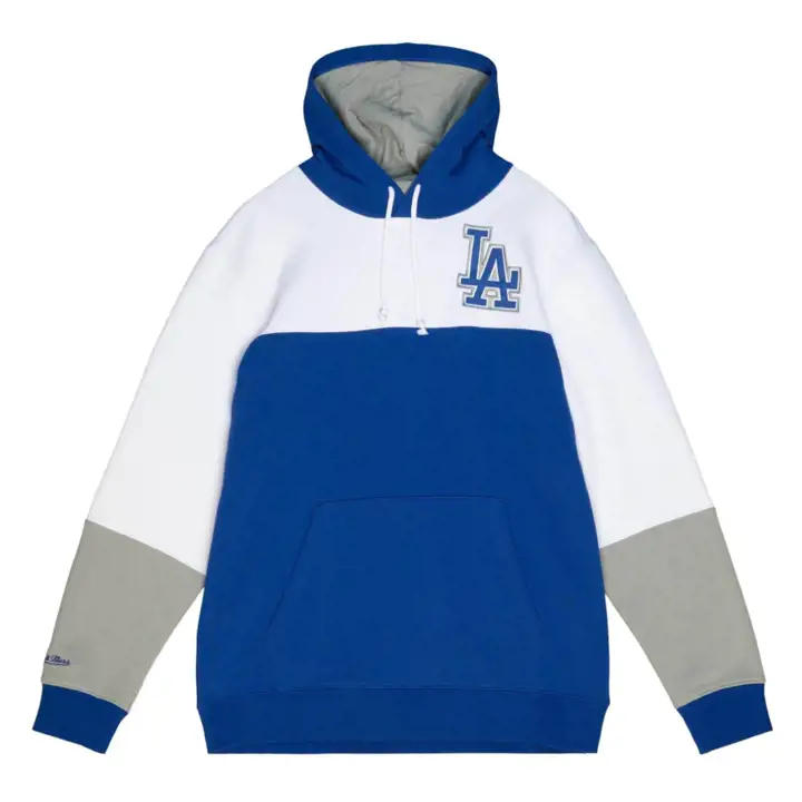 Polaire fusion M&N Los Angeles Dodgers MLB 2.0 bleu royal/gris