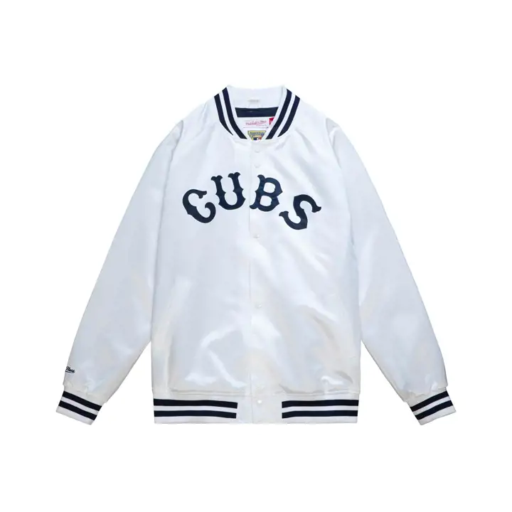 Veste en satin légère MLB M&N Chicago Cubs blc