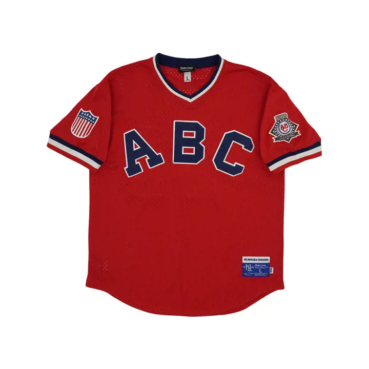 ATL BC NL Maillot enfant réplique col V maille rouge