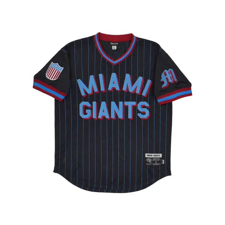 Miami Gian NL Maillot Réplique Jeune Col V Maille blk