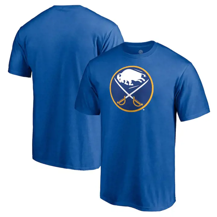 SABRES NHL Vintage Tri-Blend Prime Logo T-shirt rbl
