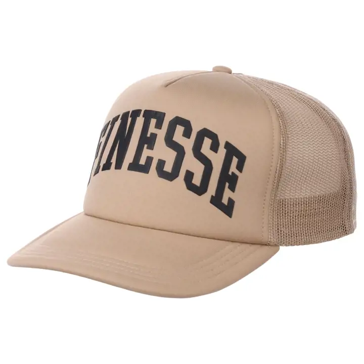 Ordinary Crowns Casquette camionneur en mousse Pop Culture Finesse TAN/NOIR