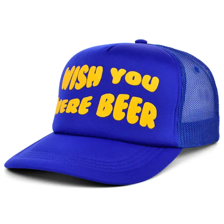 Ordinary Crowns Pop Culture Casquette camionneur en mousse Wish You Were Beer