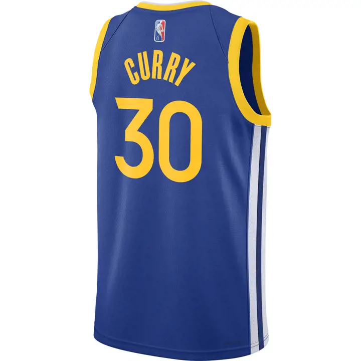 Maillot NBA Diamond Swingman Stephen Curry des Warriors bleu