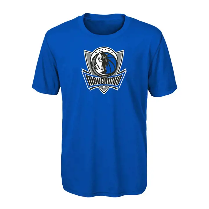 T-shirt à logo primaire NBA Dallas Mavericks pour enfant BLEU