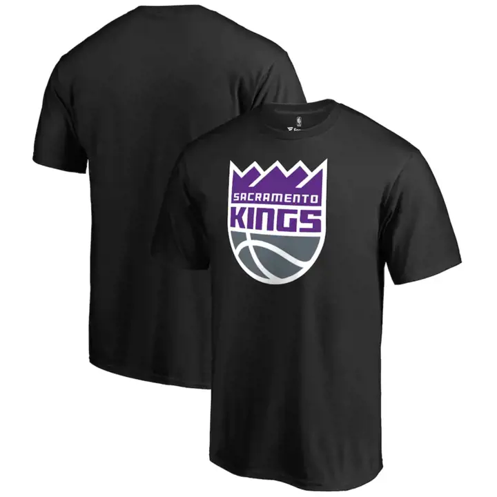 T-shirt Sacramento Kings NBA Youth Logo Principal noir