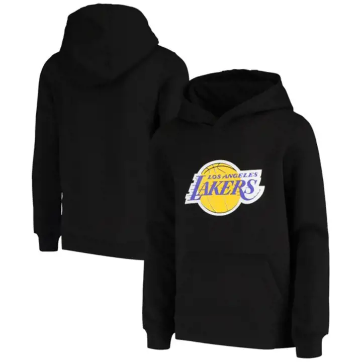 Los Angeles Lakers NBA - Sweat-shirt pour jeunes à logo principal - noir