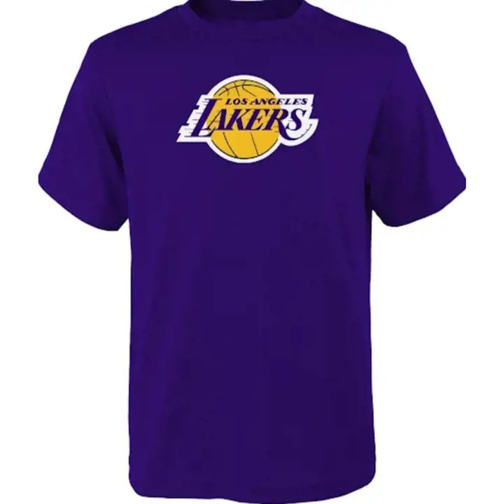 Los Angeles Lakers T-shirt Enfant à Logo Principal violet