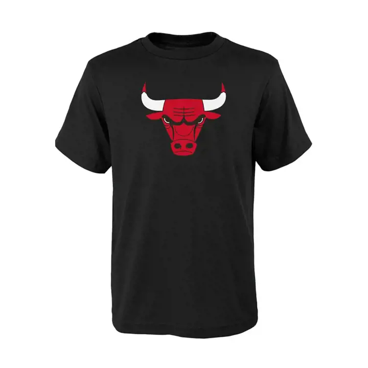 T-shirt Enfant Chicago Bulls Logo Principal noir