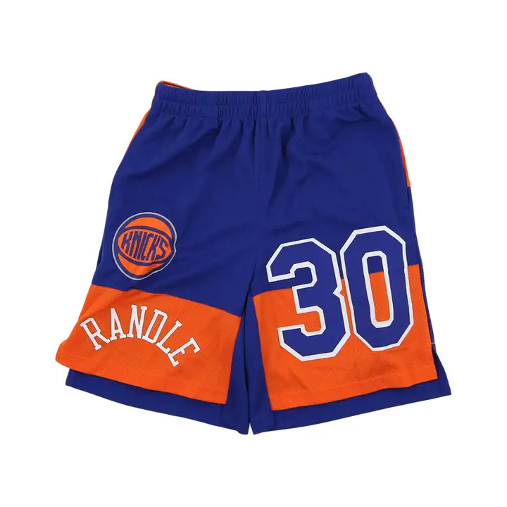 Short de basket New York Knicks NBA Pandemonium N&N Julius Randle bleu