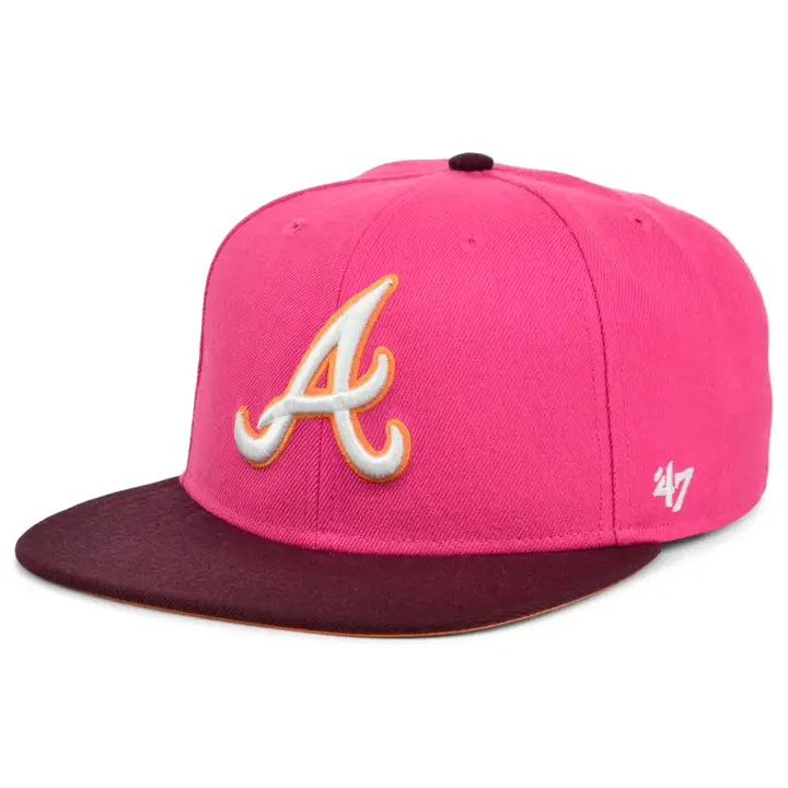 Atlanta Braves MLB Magenta Mango Captain mag/mar/org