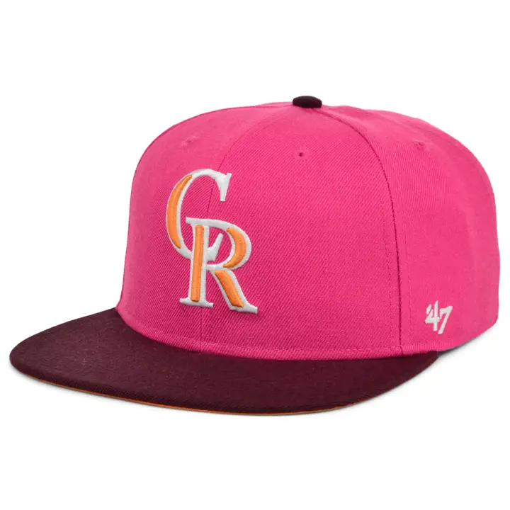 Colorado Rockies MLB Magenta Mango Captain mag/mar/org