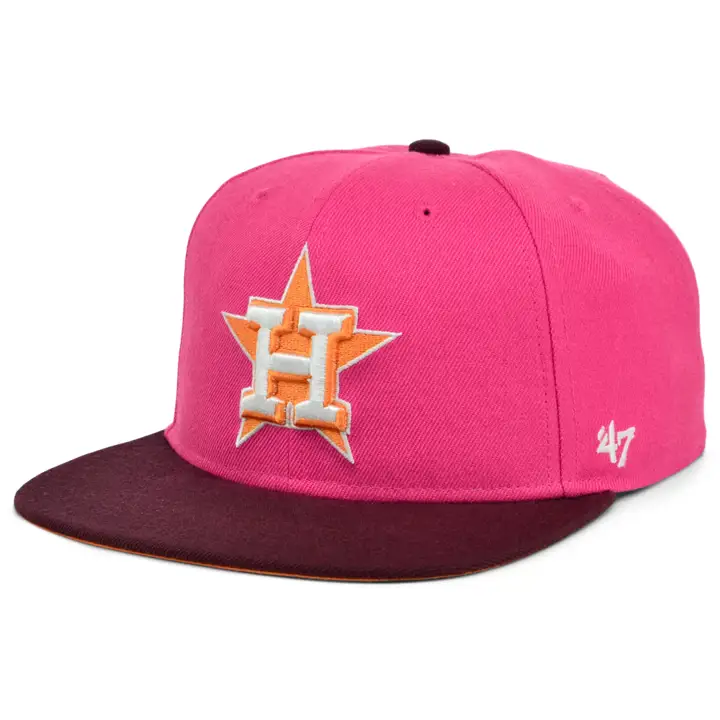 Houston Astros MLB Casquette Magenta Mango Captain mag/mar/org