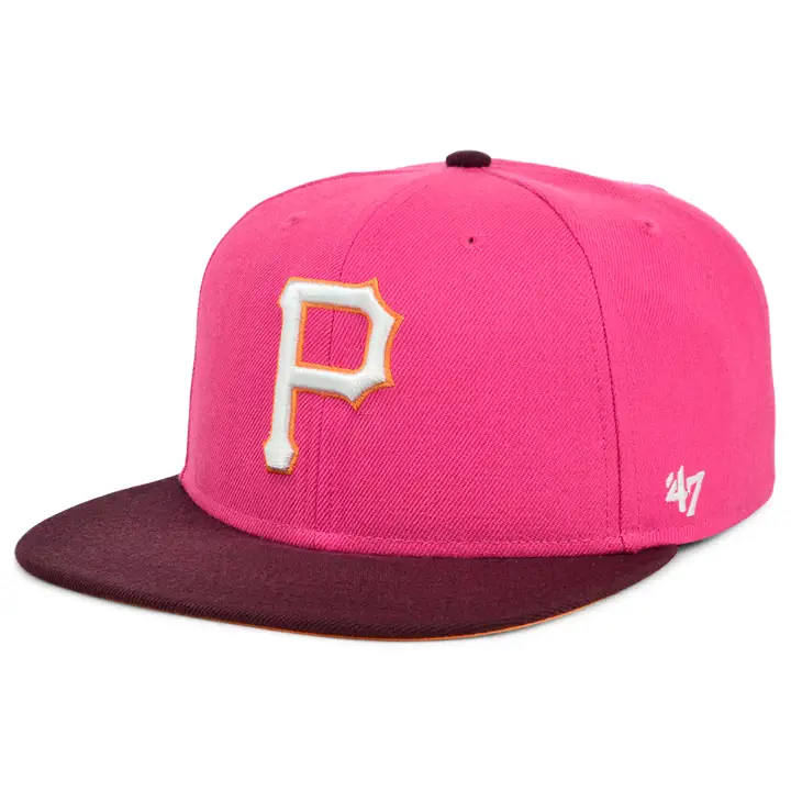 Pittsburgh Pirates MLB Magenta Mangue Capitaine mag/mar/org