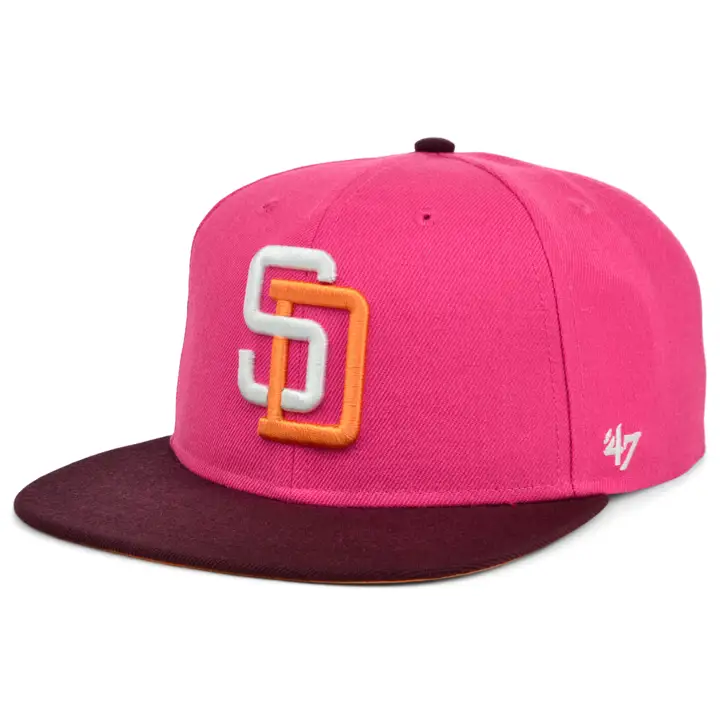 Casquette San Diego Padres MLB Magenta Mango Captain mag/mar/org