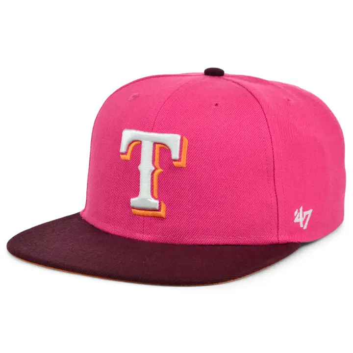 Texas Rangers MLB Magenta Mango Captain mag/mar/org