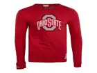 Ohio State Buckeyes Mitchell & Ness NCAA Men's Legendary Slub Long Sleeve T-Shirt T-Shirts
