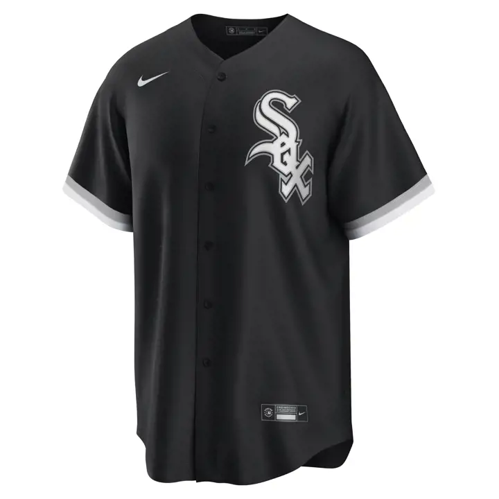 WHITE SOX MLB Nike Maillot Réplique Joueur Coop Bo Jackson NOIR