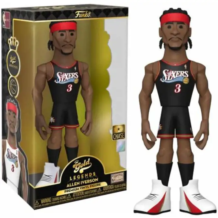 SIXERS Gold 12 NBA Allen Iverson PDM