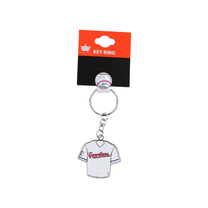 Porte-clés rotatif du maillot des Cleveland Guardians