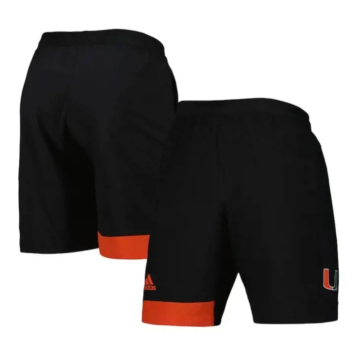 Short d'entraînement NCAA Miami Hurricanes 22 BLK
