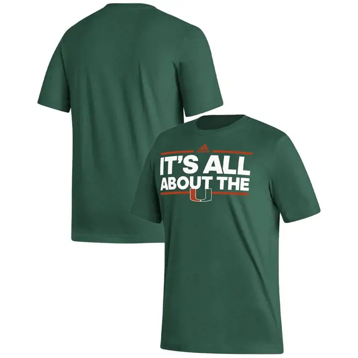Miami (FL) NCAA T-shirt frais VERT